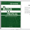 Toyota Forklift 7FBMF 16,18,20,25,30,35,40,45,50 Repair Manual_EN_CE326